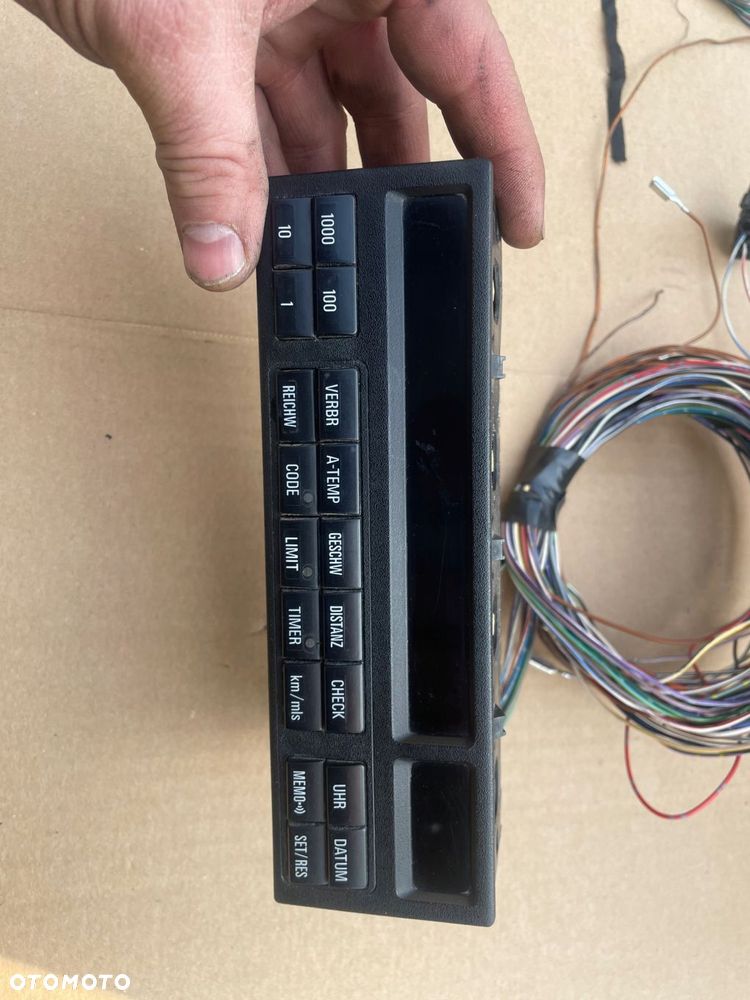 komputer pokładowy obc 18 cm bmw e36 oryginał komplet bc bmw e36 - 3