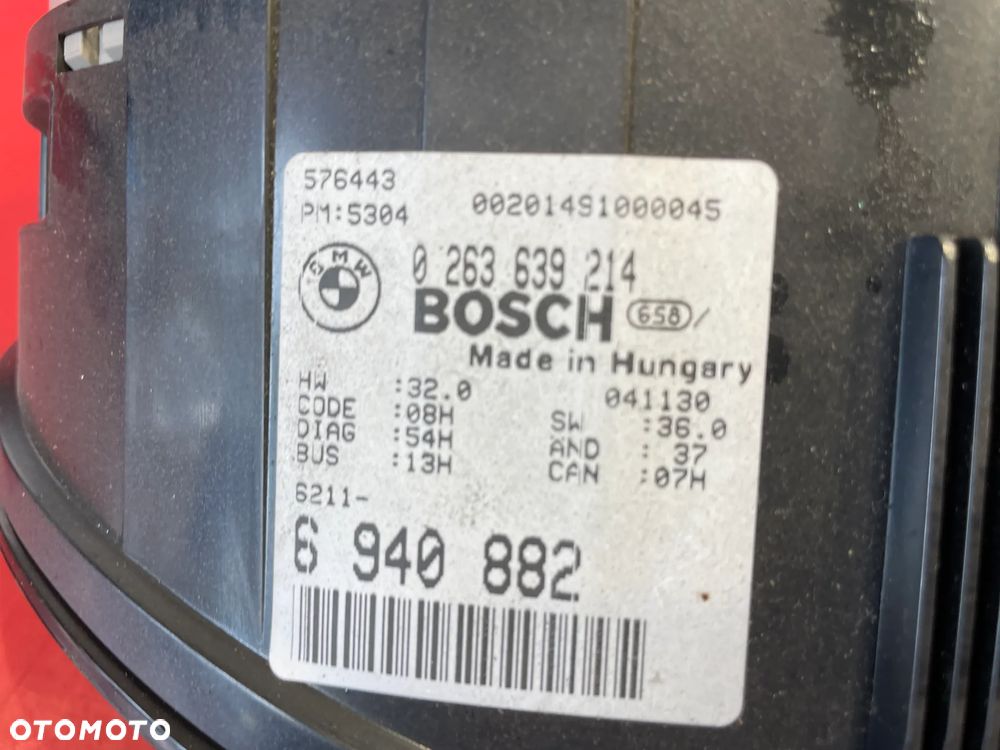 BMW 3 E46  LICZNIK ZEGARY EU 6940882 - 4