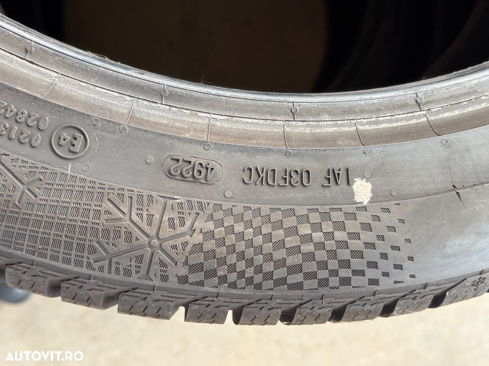Vând 4 anvelope 295/40/22 continental de iarnă ca noi - 9