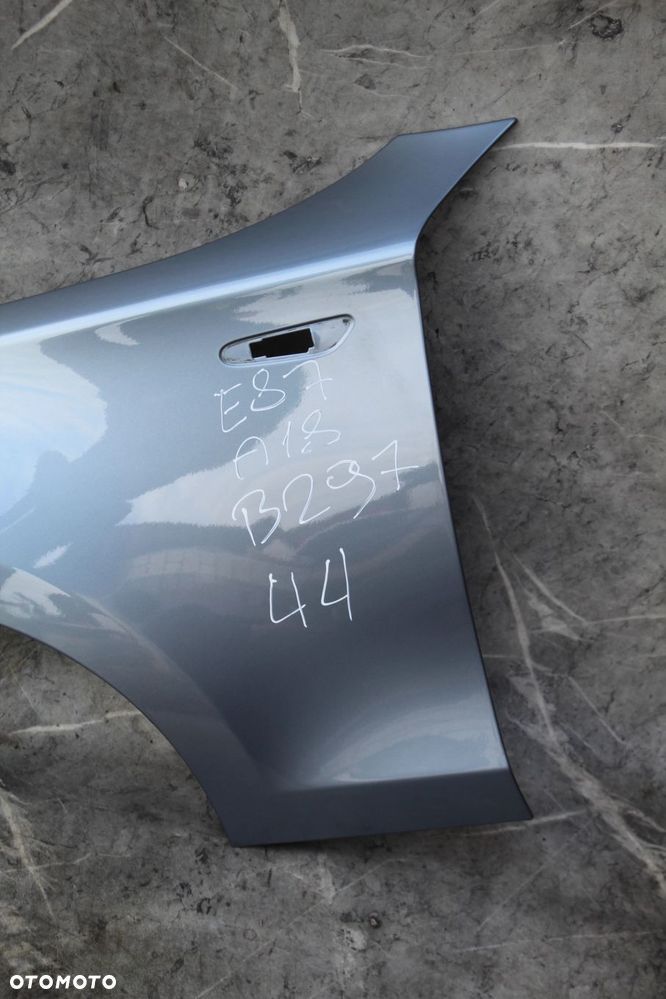 BŁOTNIK LEWY PRZÓD PRZEDNI BMW E81 E82 E87 E88 A18 QUARTZBLAU - 3