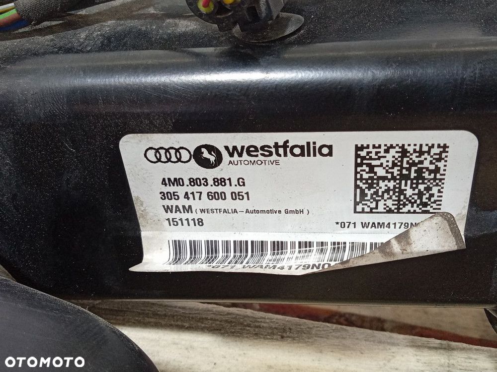 AUDI Q7 4M HAK HOLOWNICZY ELEKTRYCZNY 4M0803881G - 6