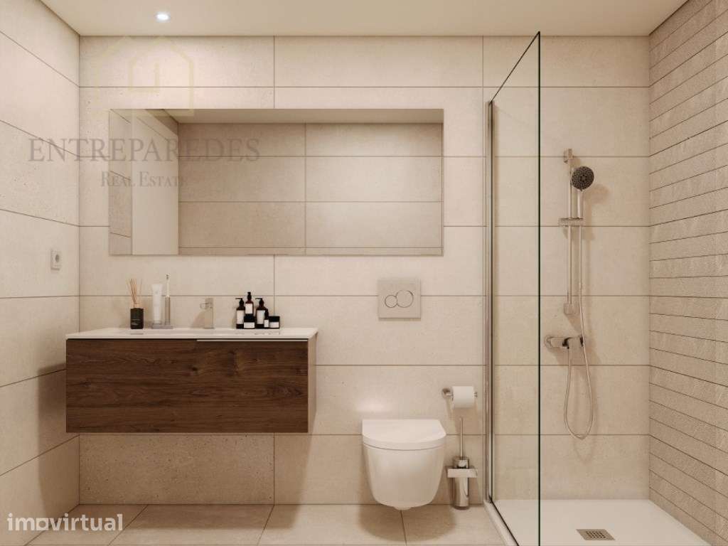 Apartamento T3 Novo com Varanda, Garagem e Amenities | Rio Tinto | ... - Grande imagem: 2/14