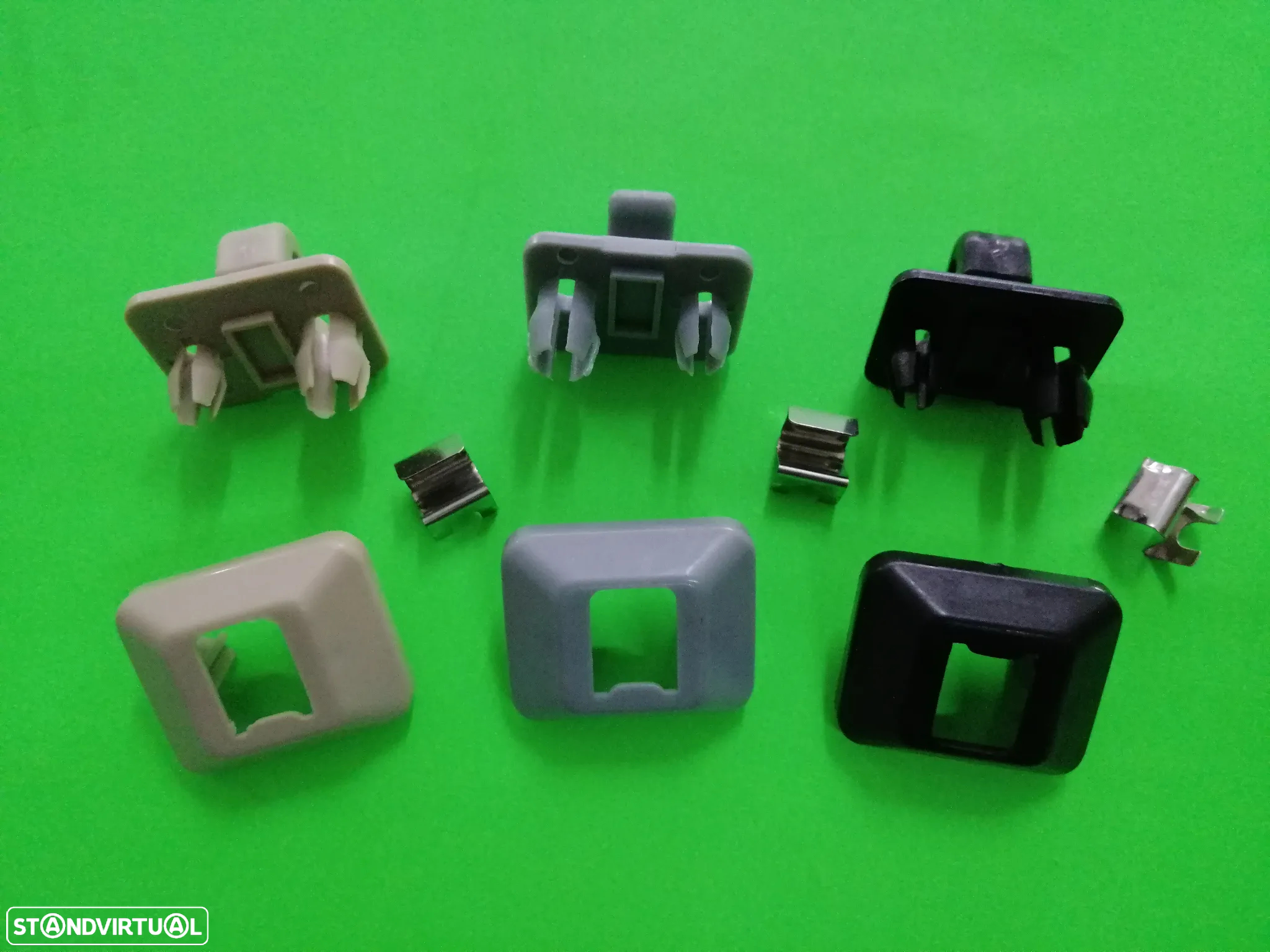 Clip Mola Suporte Apoio da pala do sol Audi A1 A4 A5 Q3 Q5 8U08575624PK - 2