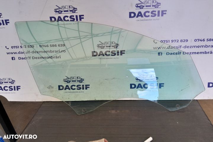 Geam usa fata dreapta 43R-001582 43R-001582 Audi A4 B8/8K [2007 - 201 - 1