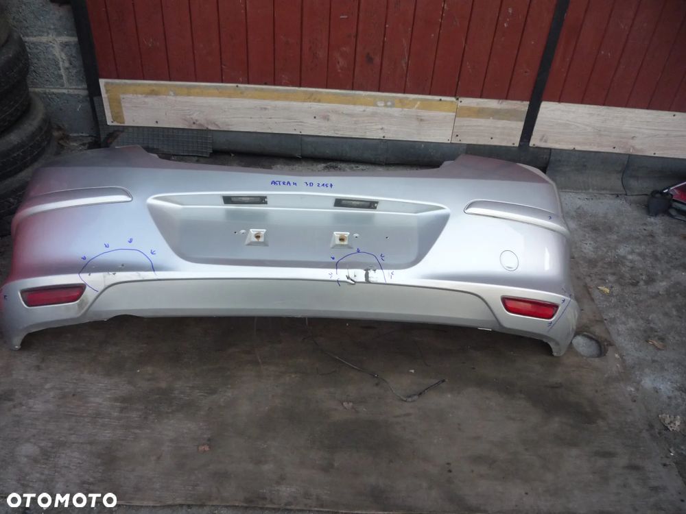 OPEL ASTRA 3 H ZDERZAK TYLNY Z157 3D - 1