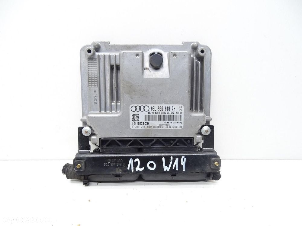 KOMPUTER STEROWNIK SILNIKA 03L906018PH AUDI Q3 8U 2.0 TDI CFG - 1