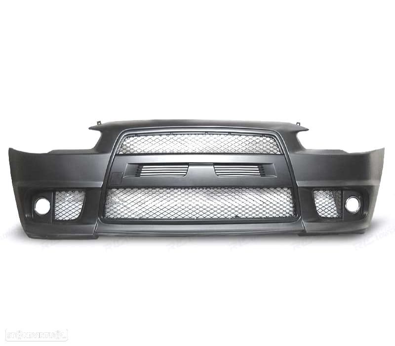 PARA-CHOQUES FRONTAL MITSUBISHI LANCER SEDAN 09-15 LOOK EVO - 2