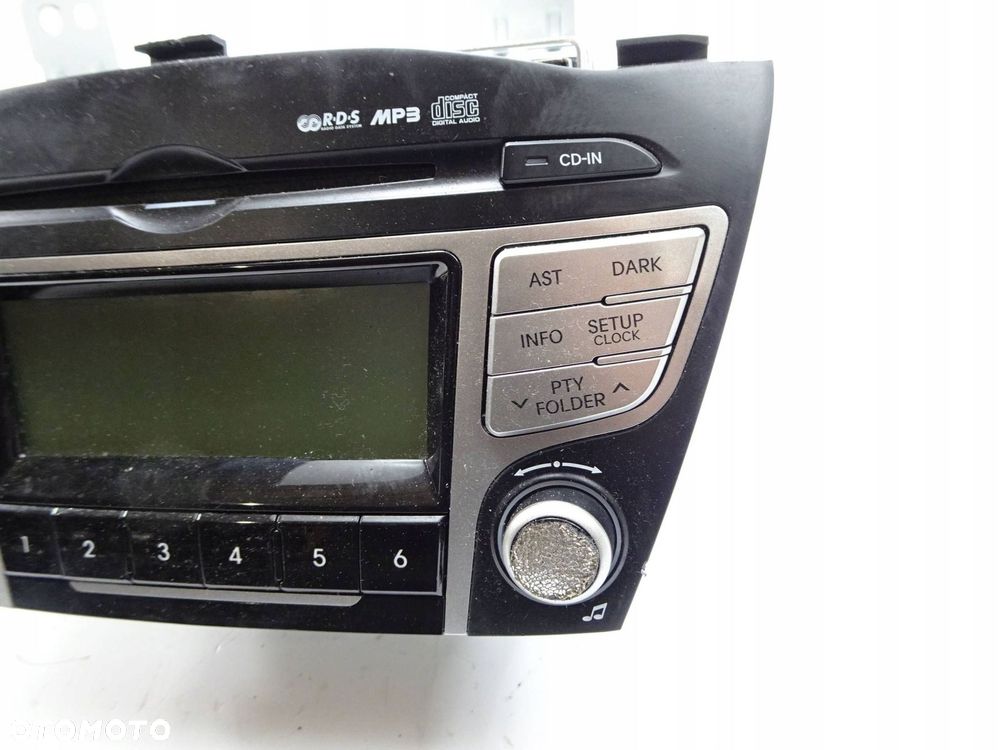 radio cd hyundai ix35 09-15r. 961602y230tan - 4