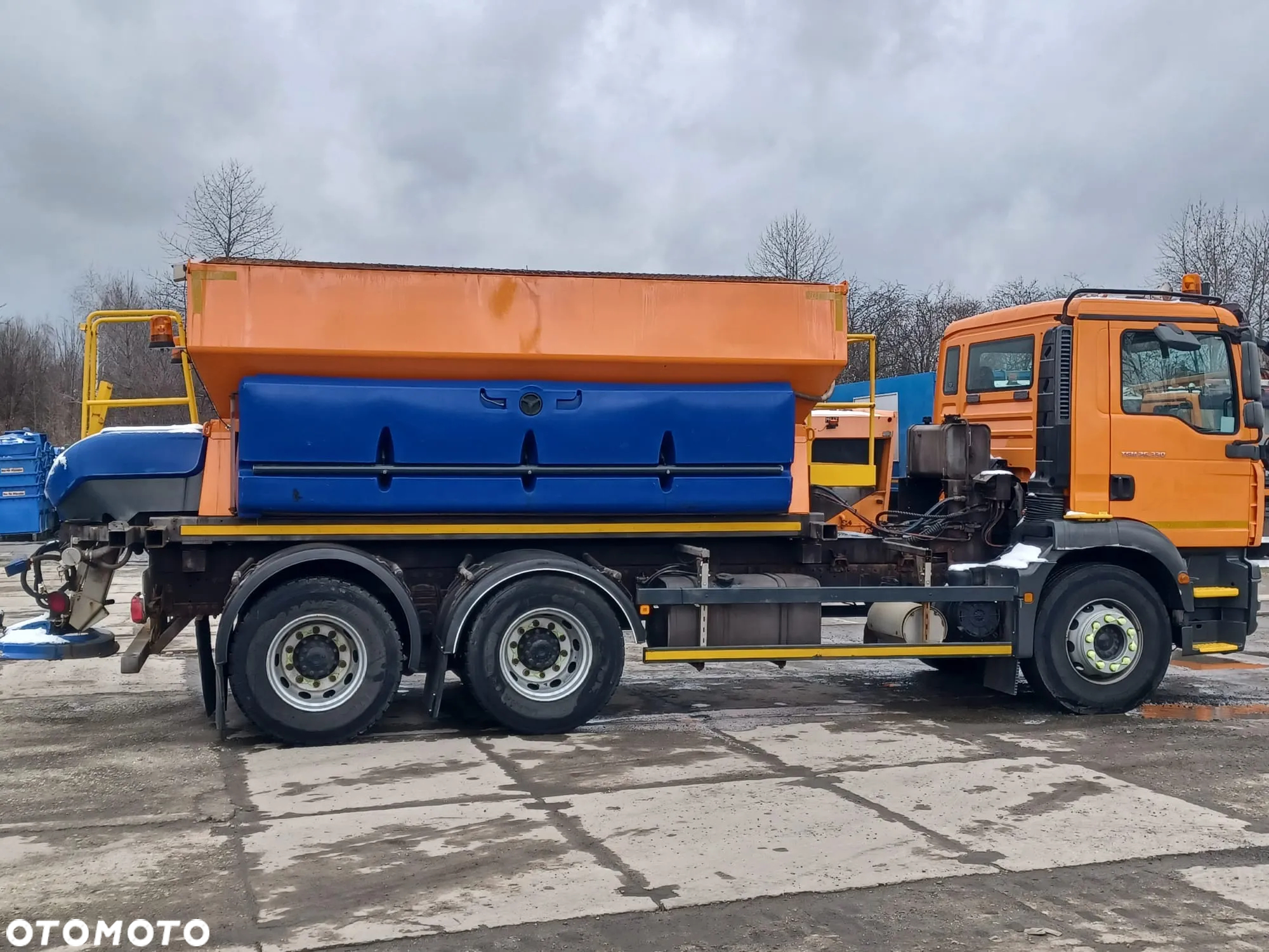 MAN TGM + Piaskarka Schmidt Stratos - 3