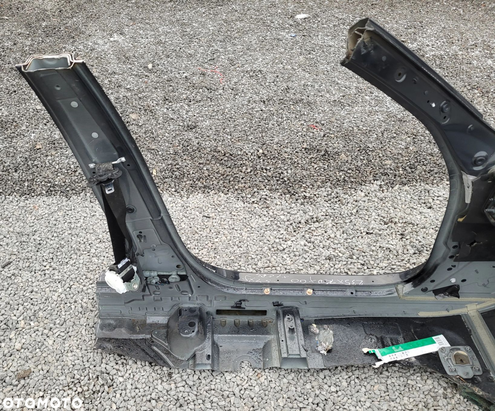 ĆWIARTKA PODŁUŻNICA PRÓG SŁUPEK KIELICH FARTUCH BMW X1 E84 475 BLACK SAPPHIRE - 5