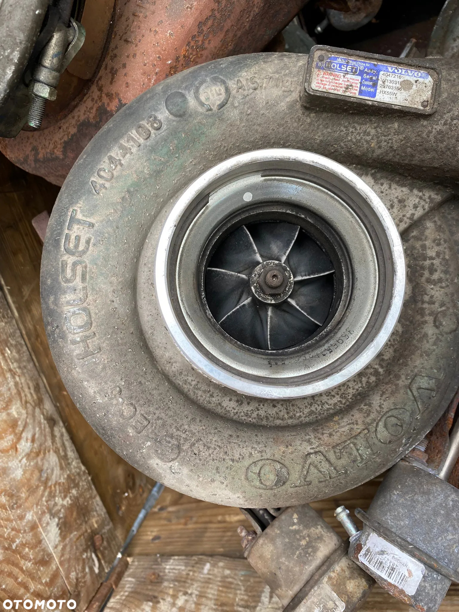 Turbosprężarka Holset Volvo 4047216 - 4