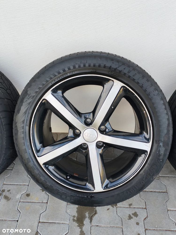 AUDI Q7 VW TOUAREG 7P KOLA FELGI 5X130 20 275/45 DOT 3421 9JX20H2 ET60 SPEEDLINE KOMPLET 4L0601025 H AM - 4