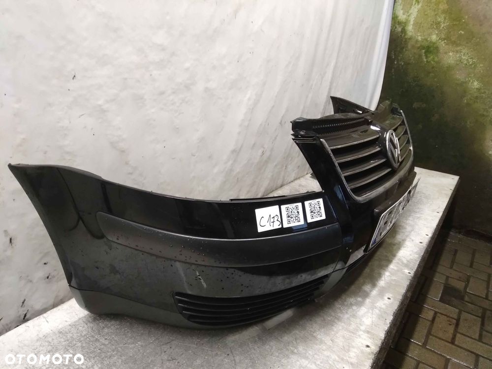 ^ ZDERZAK PRZÓD PRZEDNI VW VOLKSWAGEN PASSAT B5 LIFT FL LC9Z CZARNY - 4