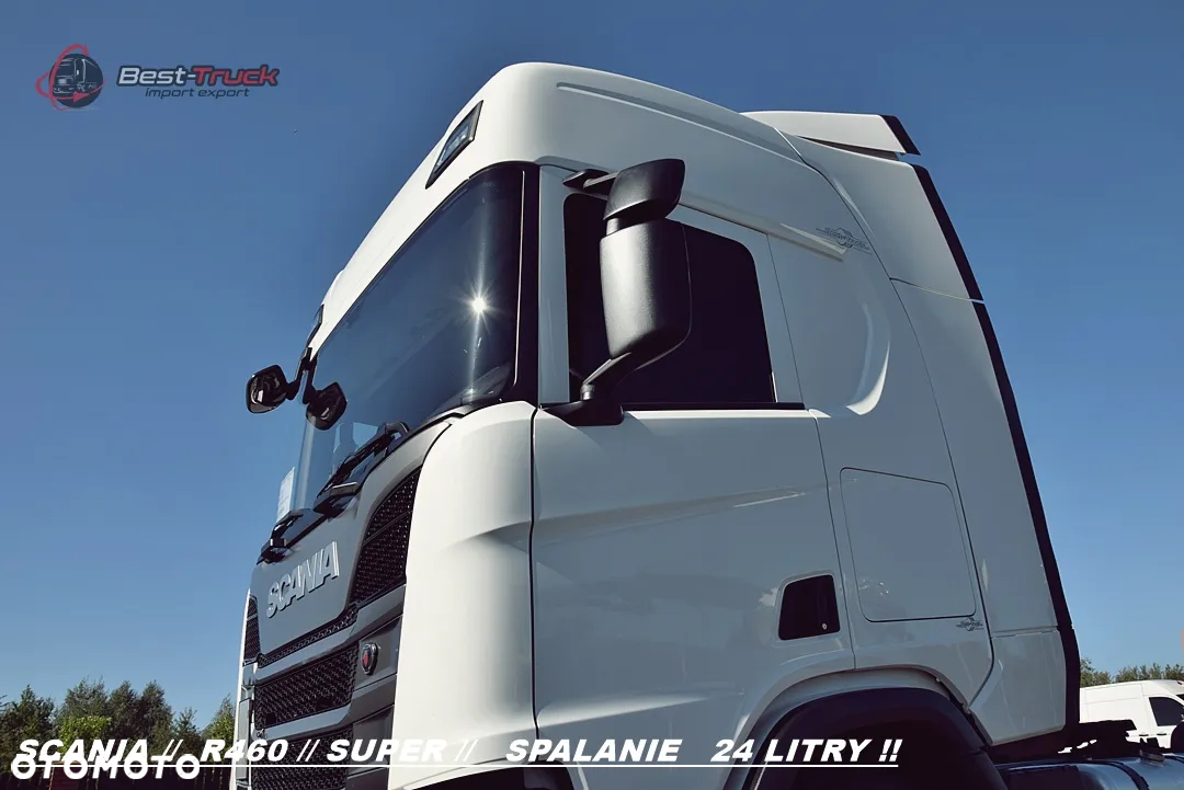 Scania 460R / SUPER /  LED LAMPY / KLIMA POSTOJOWA  /  RAMA STANDARD - 17