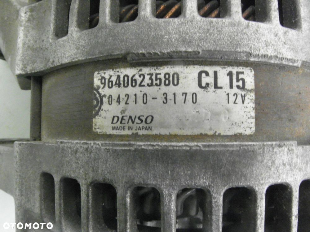 ALTERNATOR PEUGEOT 206 SW 1.4 HDi 9640623580 1042103170 - 4