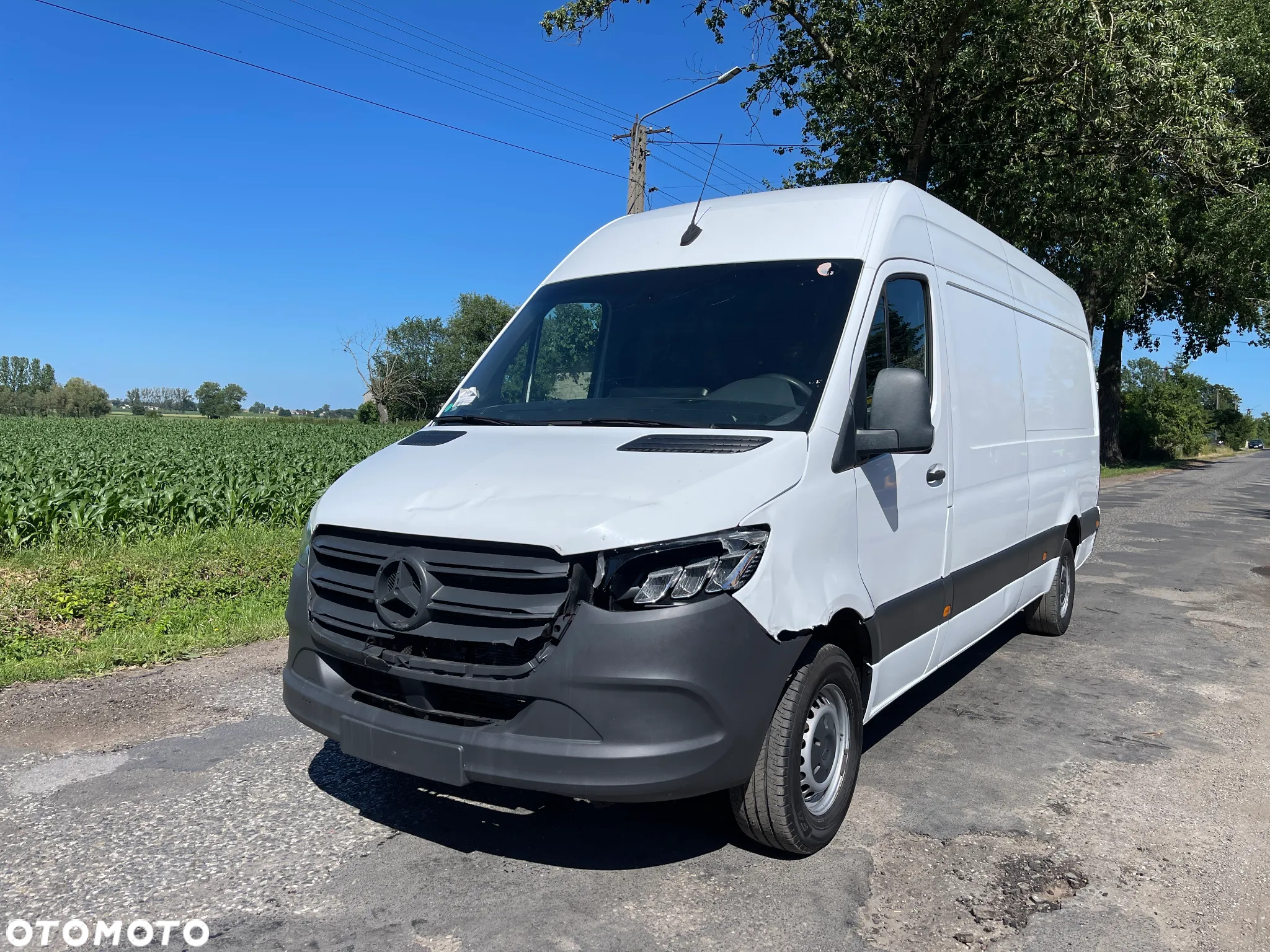Mercedes-Benz Sprinter W907 MAXI MAX DŁUGI 316 CDI 2.2 CDI 163 KM Navi Tablet Klima Kamera cofania LED - 23