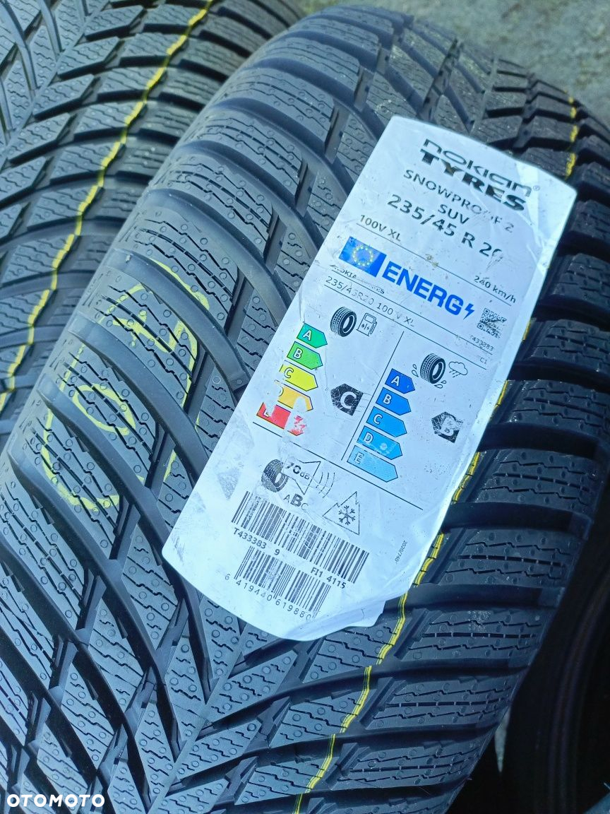 Nowe opony zimowe 235/45/20 Nokian 2024r - 3