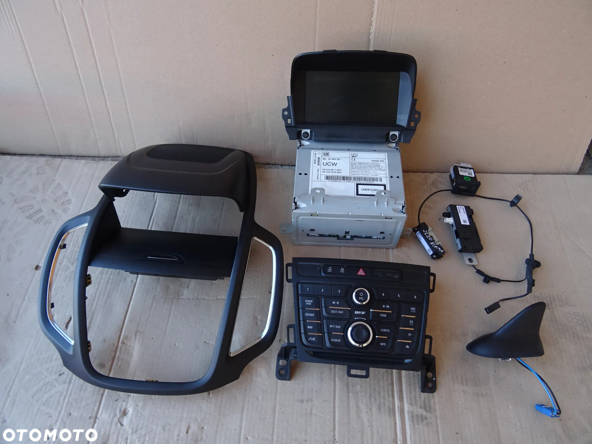 NAVI 900 OPEL ZAFIRA C TOURER ASTRA J INSIGNIA PANEL MONITOR JEDNOSTKA CZYTNIK KAMERA - 23