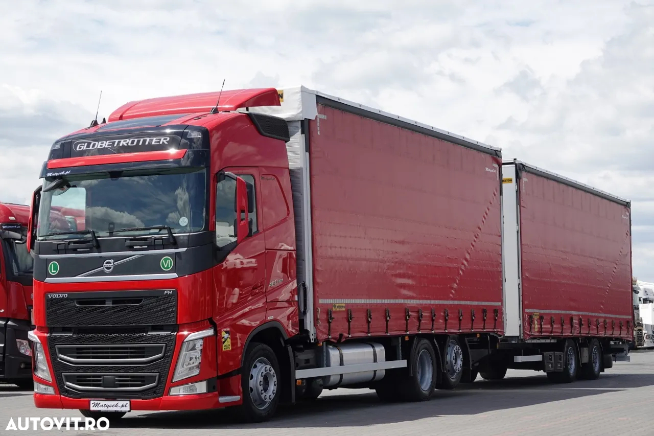 Volvo FH 460 / TANDEM SET 120 M3 / I-PARK COOL / WIELTON / TRANSPORT / 2021 / DUPĂ CONTRACTUL DE SERVICE GOLD - 4