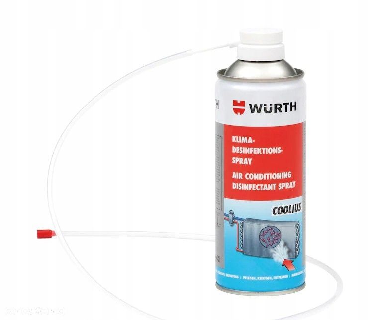DEZYNFEKCJA KLIMATYZACJI 300ML WURTH SPRAY KLIMA - 1