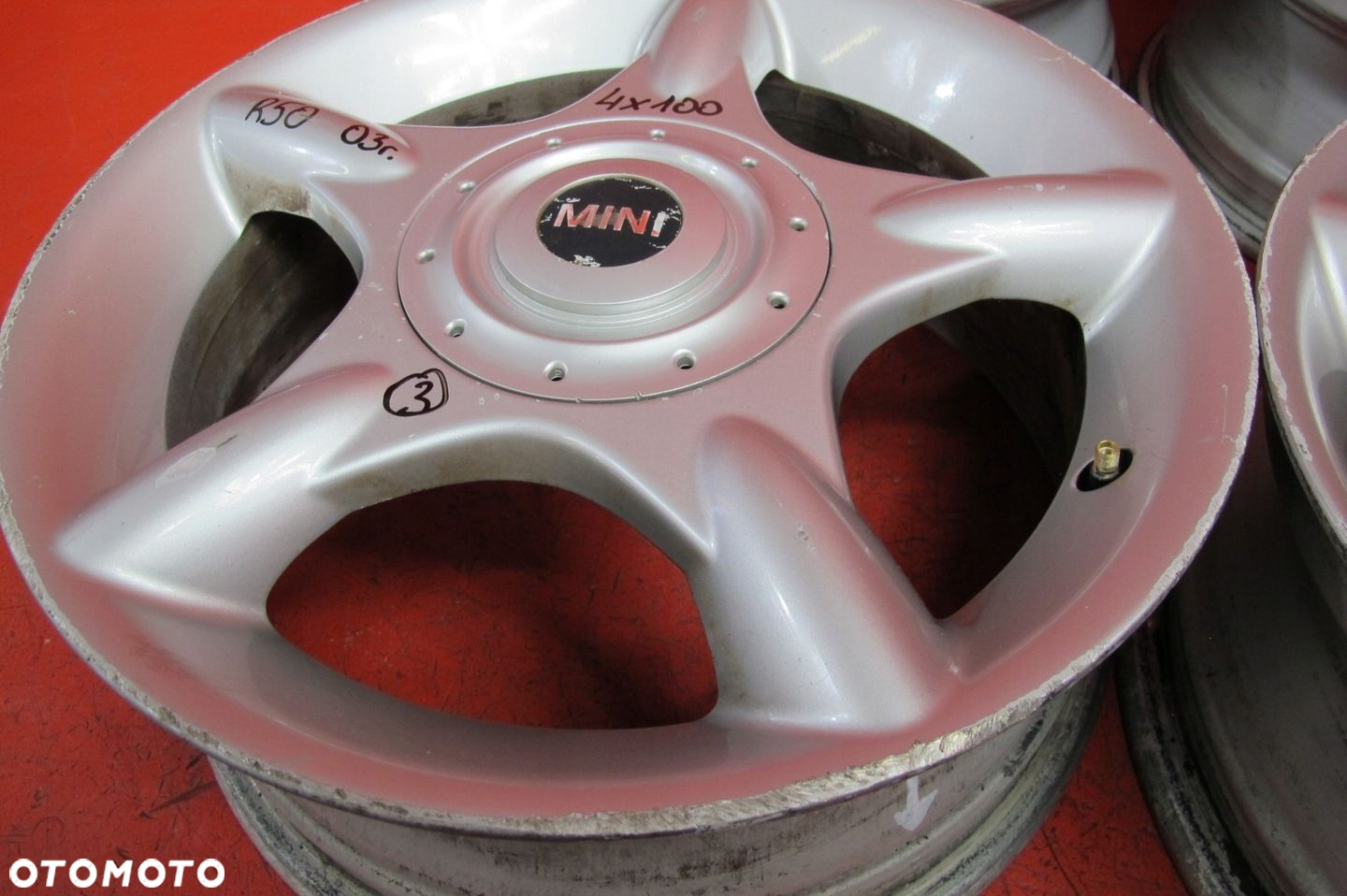 MINI ONE COOPER R50 FELGI ALUMINIOWE 16 6.5J ET48 4x100 1512348 KOMPLET - 7
