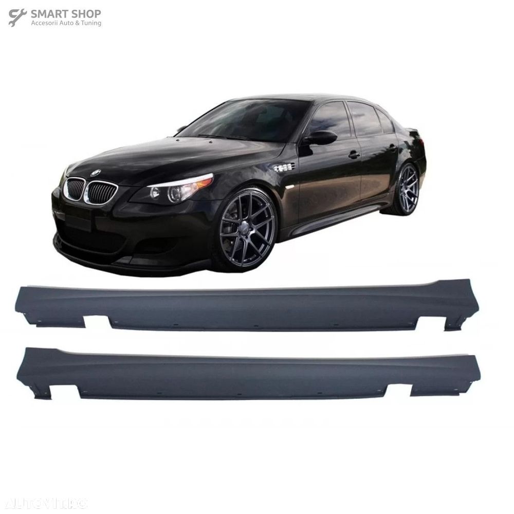 Pachet Bara spate cu Praguri Laterale BMW Seria 5 E60 (2003-2007) M-Te - 4