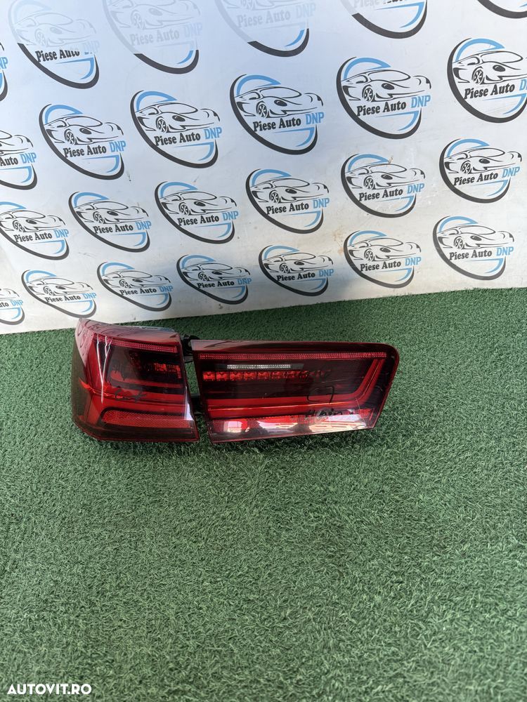 Stop stanga aripa haion Audi A6 C7 facelift full led matrix - 1