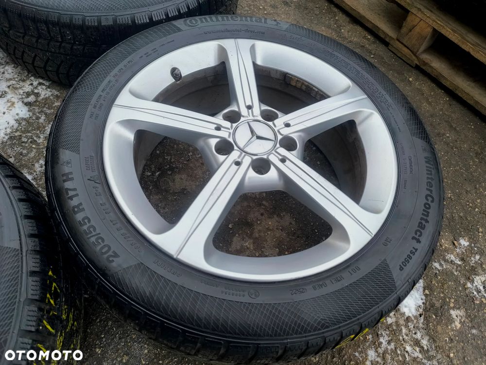 5x112 Felgi Aluminiowe Alufelgi 17 Mercedes Koła Zimowe Zima A KLASA W177 W176 B W246 W247 C W204 CLA W117 W118 GLB X247 GLA H247 MARCO POLO W447 V VITO W639 Legnica ALU-RAD 7mm 205/55 TPMS - 9