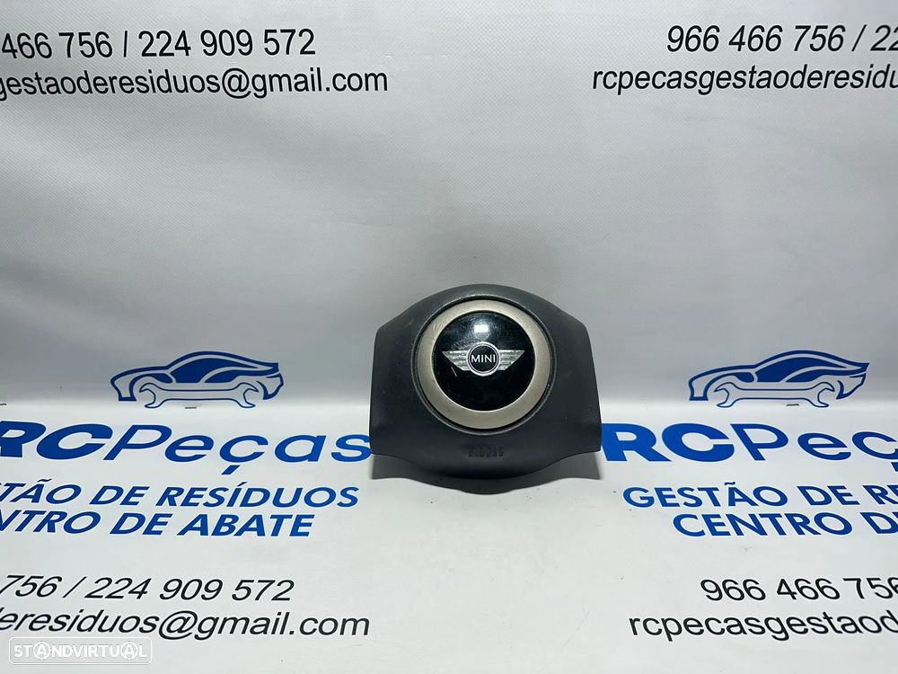 .Airbag Volante 2 Braços BMW Mini Cooper One S D R50 R52 Cabrio R53 6760366 2001 - 2007 - 1