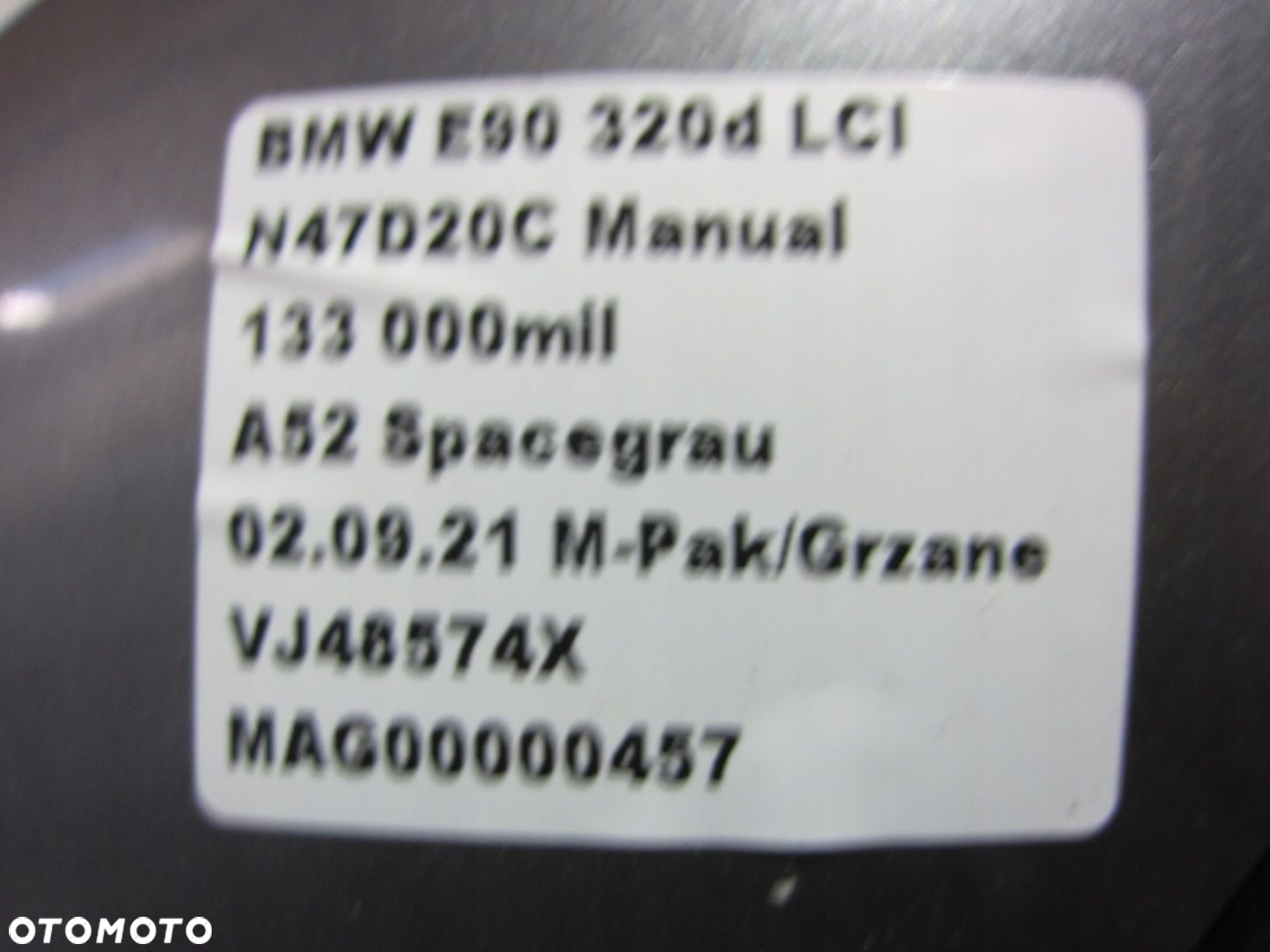 BMW E90 E91 LUSTERKO ZEWNĘTRZNE PRAWE MPAKIET MPAK - 4