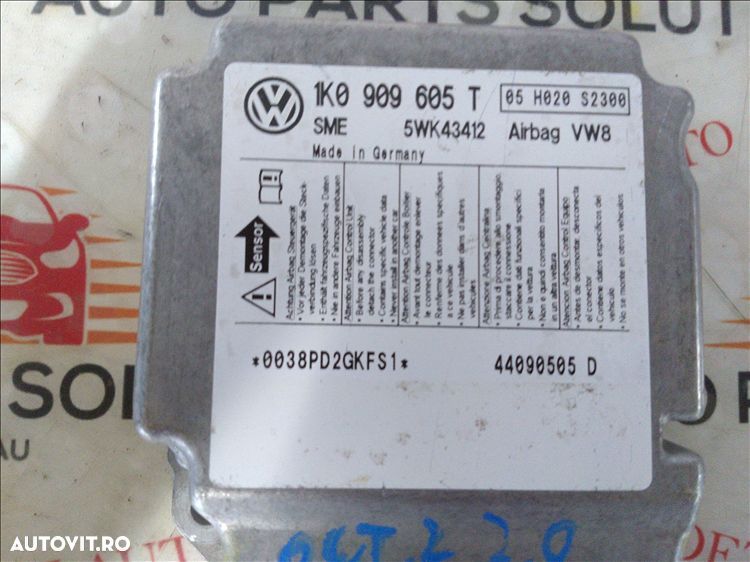 calculator airbag 2.0 tdi skoda octavia 2  an fabr. 2011 - 1
