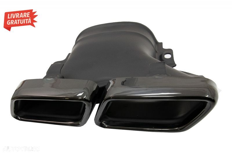 Difuzor Bara Spate cu Ornamente Evacuare Mercedes E-Class W213 (2016-2019) E63 Des- livrare gratuita - 10