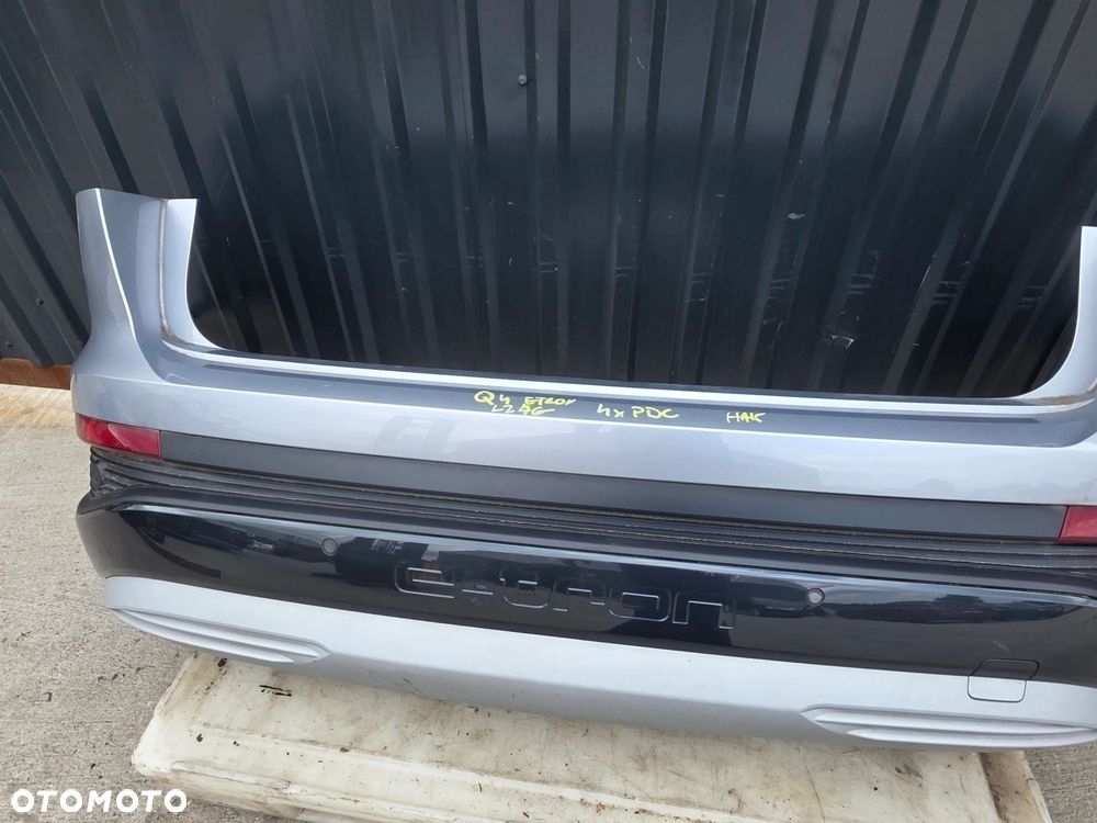 ZDERZAK TYŁ AUDI Q4 E-TRON SPORTBACK LZ7G 4XPDC KOMPLETNY ! - 4