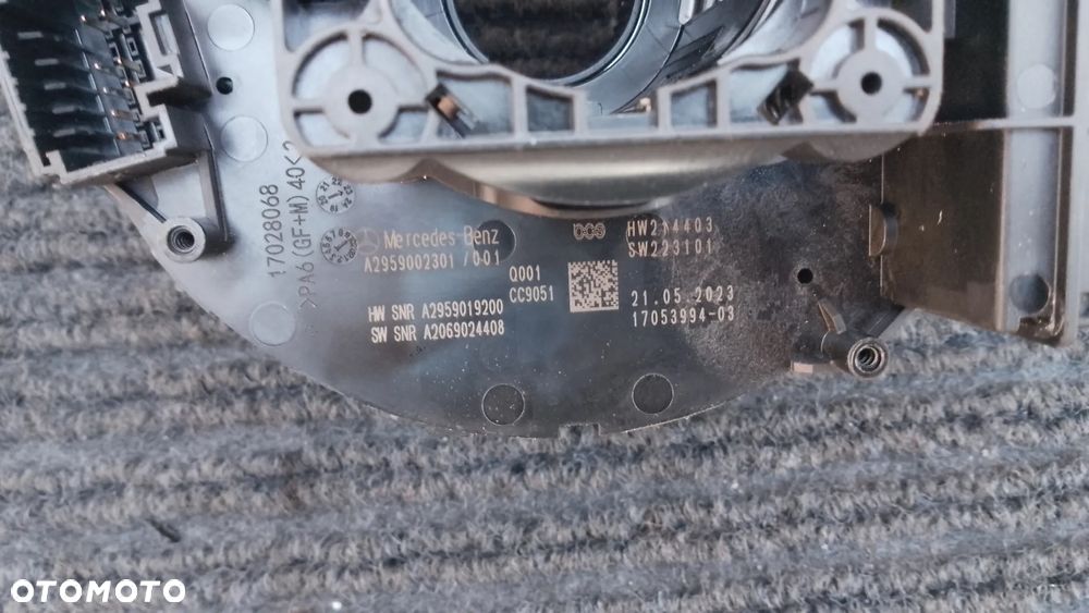 MERCEDES EQE V295 PRZEŁACZNIK ZESPOLONY TAŚMA A2959002801 - 4
