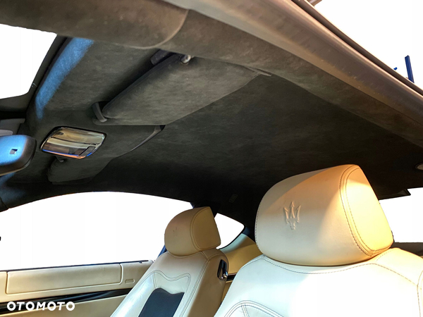 Maserati Granturismo Dach Podsufitka środek Tapicerka słonecznik…
