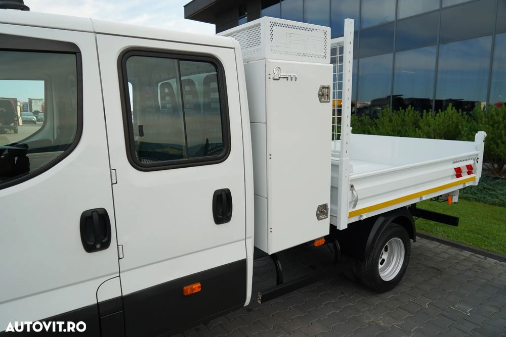 Iveco DAILY 35-180 / BASCULĂ DIN ALUMINIU / CU 6 LOCURI / DOUĂ / MANUALĂ / IMPORTATĂ - 21