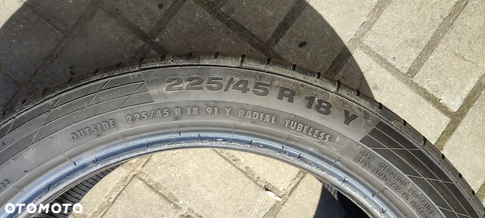 OPONA LETNIA 225/45R18 CONTINETAL CONTISPORT CONTACT (4515) LATO 1 SZTUKA - 5