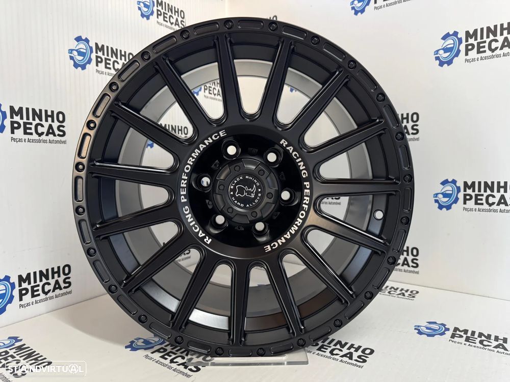 Jantes Look 4x4 Black Rhino Arches em 17 (6x139.7) Preto Matte - 8