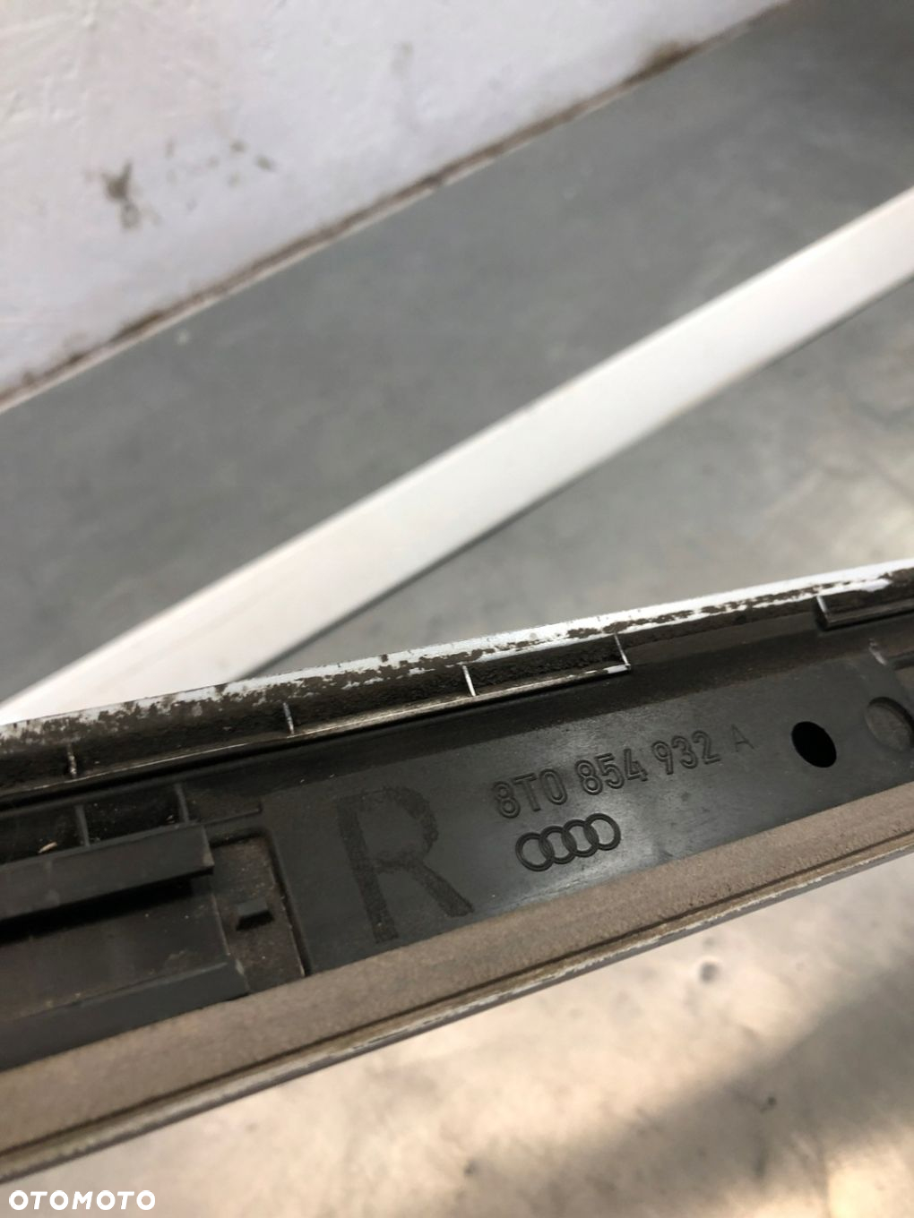 2xLISTWA PROGOWA PRAWA LEWA AUDI A5 LIFT COUPE LY9C 8T0854931A 8T0854932A - 12