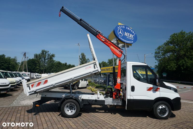 Iveco 35C14 wywrotka HDS żuraw - 5