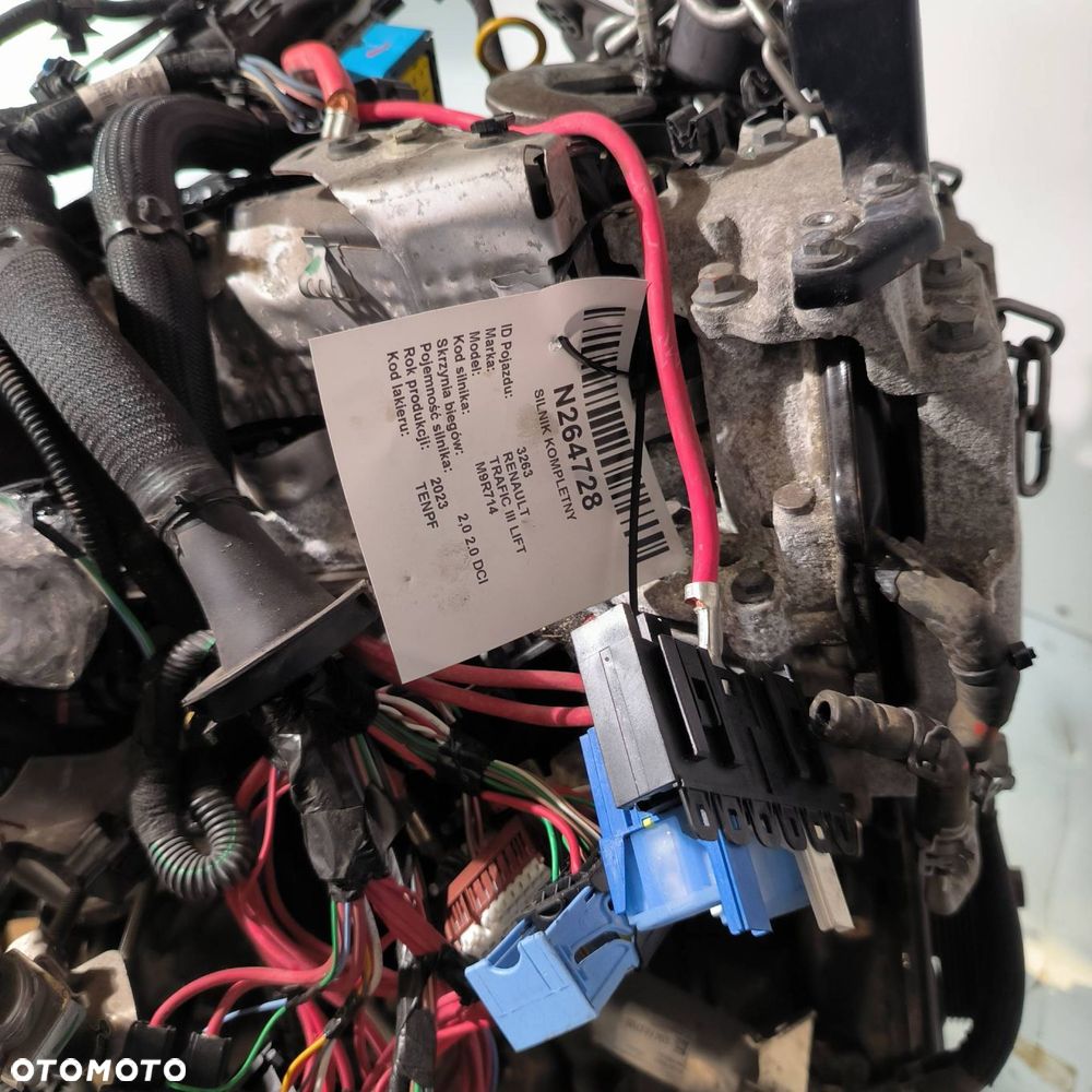 SILNIK KOMPLETNY RENAULT TRAFIC III LIFT M9RZ717 2.0 DCI M9R Z717 - 11
