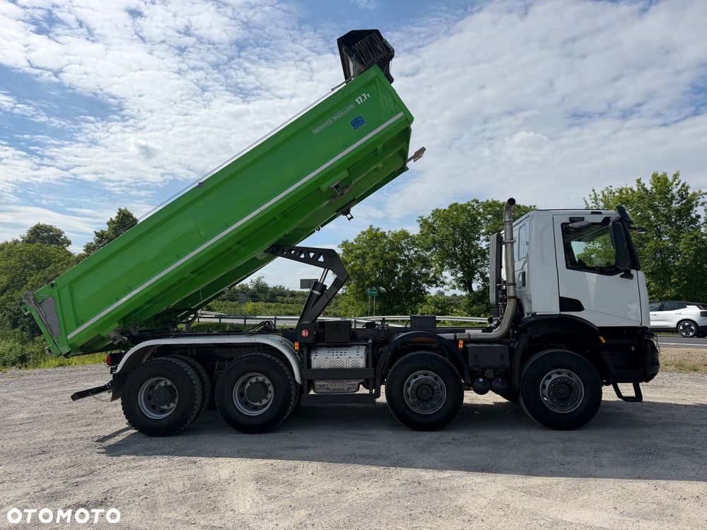 Iveco X-Way 480 8x4 3x Meiller Hydroburta Sprowadzony - 3