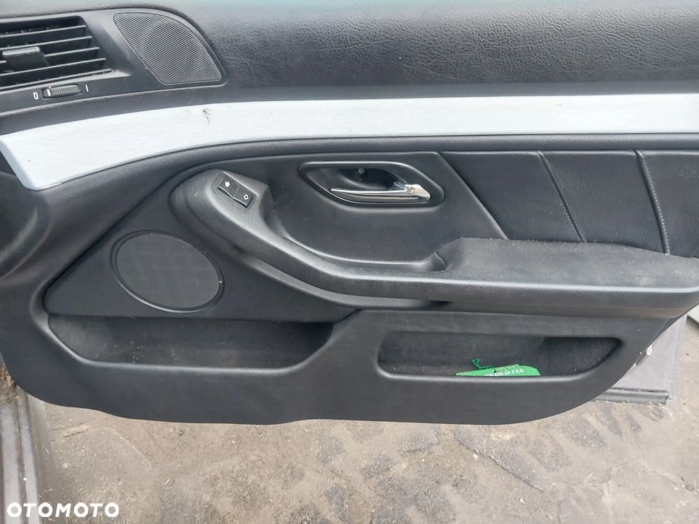 Fotele skórzane fotel komplet kanapa boczki BMW E39 SKÓRA zagłówki DVD z ekranem podłokietnik KOMPLET ŁADNE europa - 7