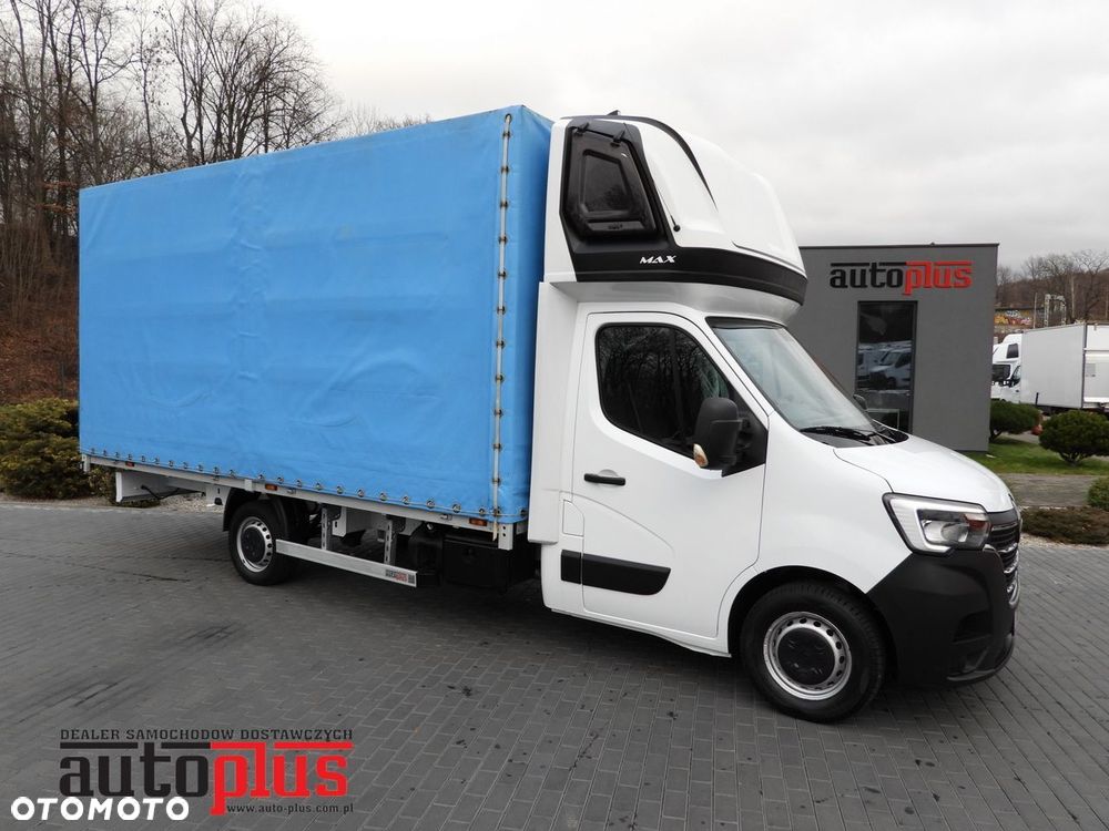 Renault MASTER PLANDEKA 10 PALET TEMPOMAT NAWIGACJA LEDY PNEUMATYKA KLIMATYZACJA  165KM - 2