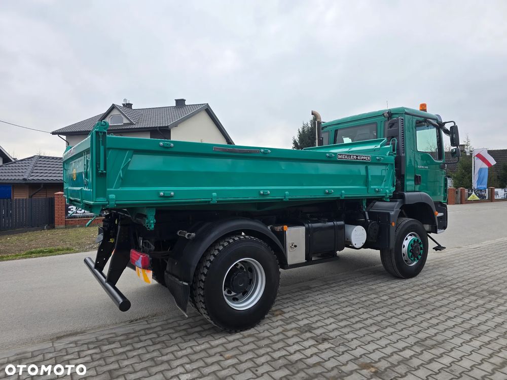 MAN TGM18.340/3 STRONNA WYWROTKA/4X4/134 TYŚ Przebieg!!! - 10