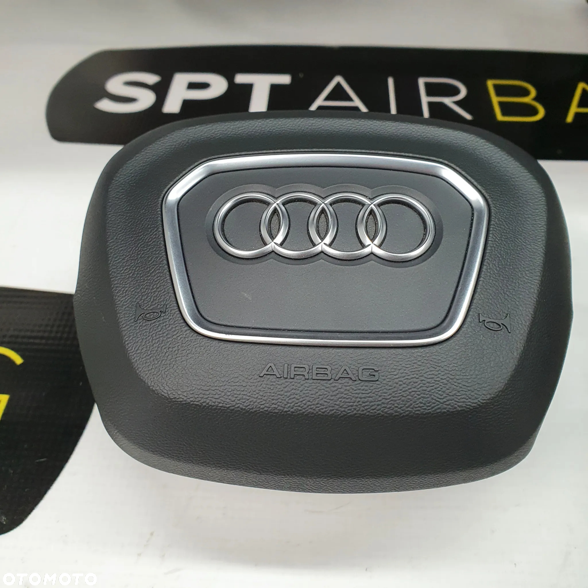 AUDI Q7 DESKA ROZDZIELCZA KONSOLA KOKPIT PULPIT PODUSZKI AIRBAG AIR BAG PASY KIT SET - 7