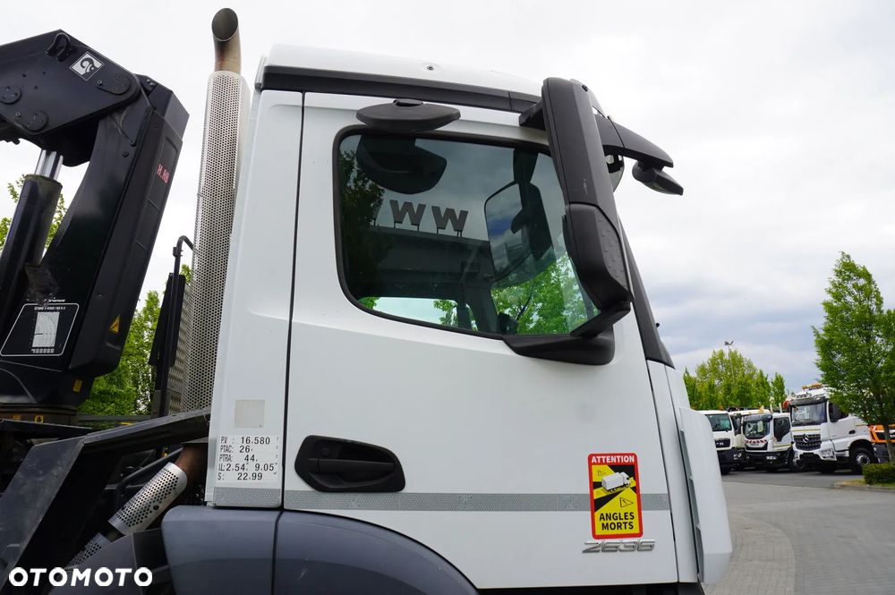 Mercedes-Benz Arocs 2636 6×4 / 100 tys. km! / HIAB X-Hiduo 188 / rotator / Wywrotka 3-stronna - 10