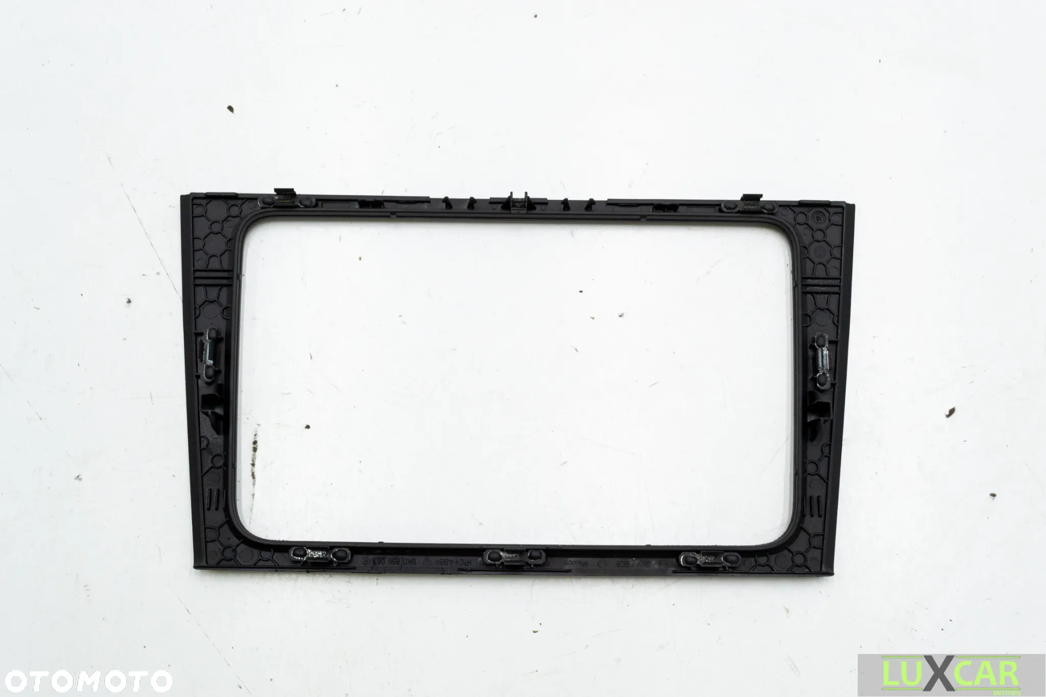 VW GOLF VI 6 RAMKA RADIA 2 DIN 5K0858063E - 2