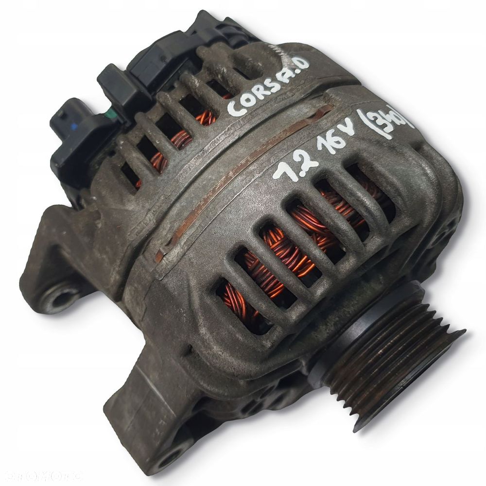 ALTERNATOR Opel Corsa D 1.2 16V Bosch 0124425057 13222931 120A ZZ - 1