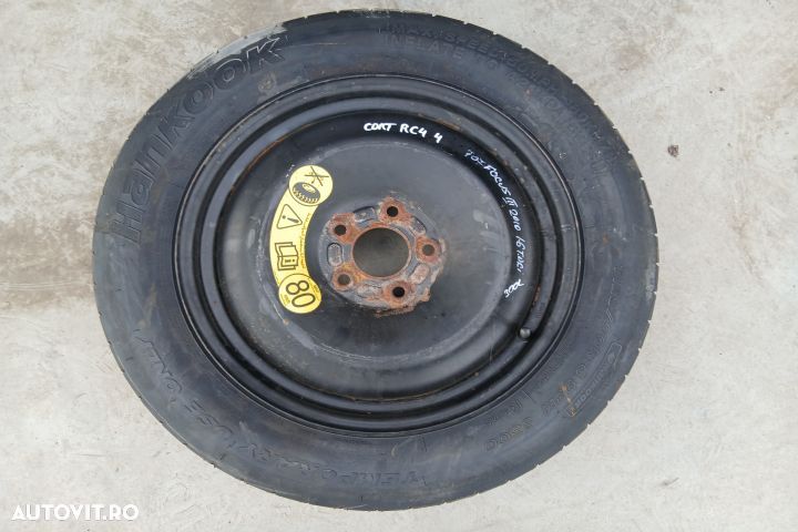 Roata de rezerva slim R16 AM51BA 4.0BX16X25 125/90 R16 AM51BA 4.0BX16 - 1